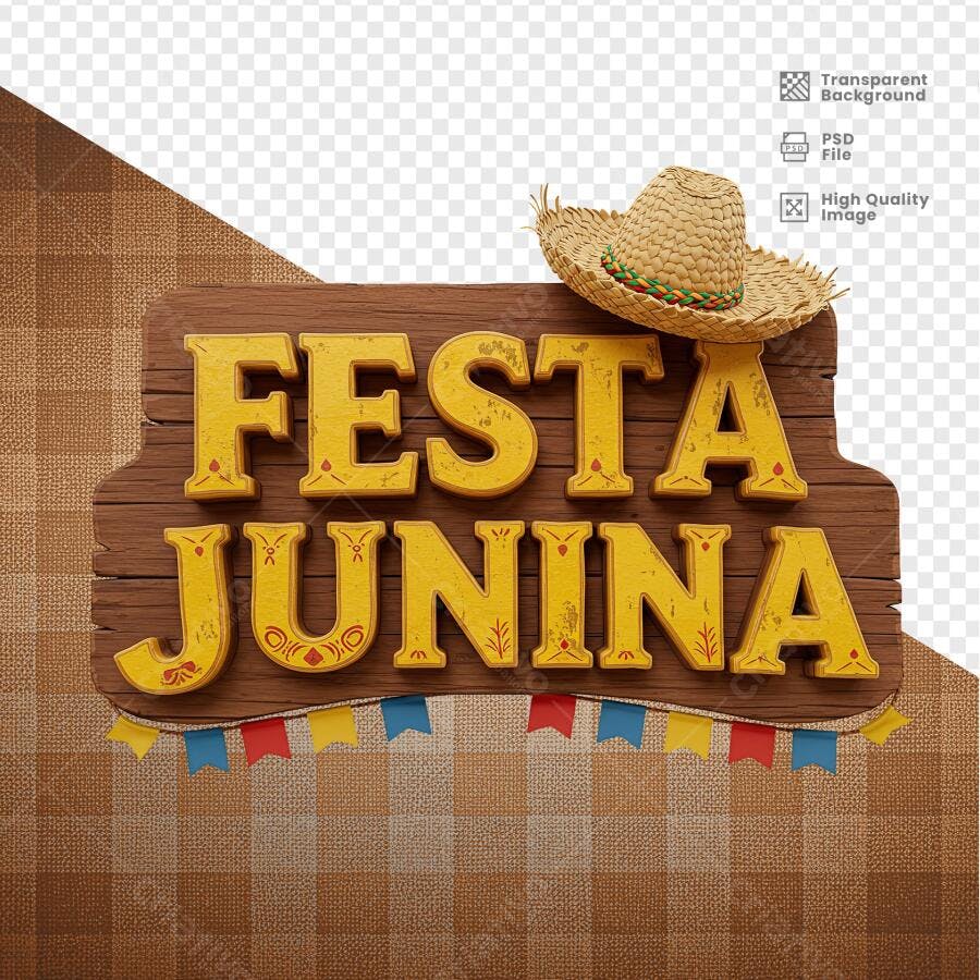 Banner Festa Junina PSD Editável
