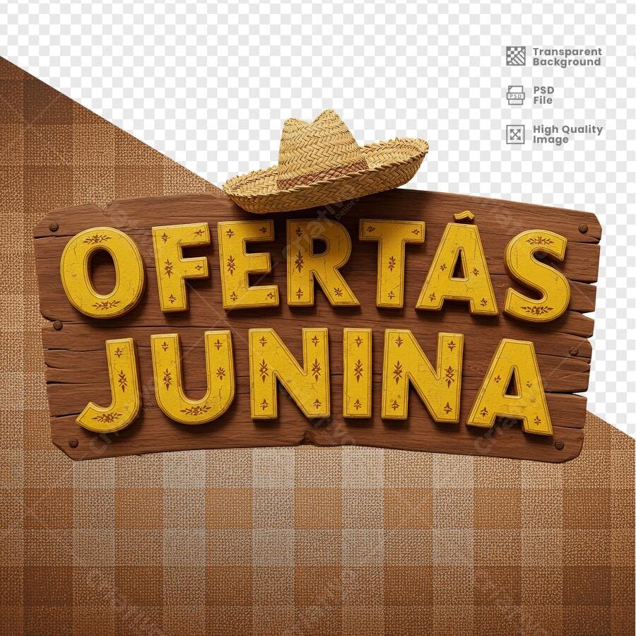 Banner Festa Junina PSD Editável