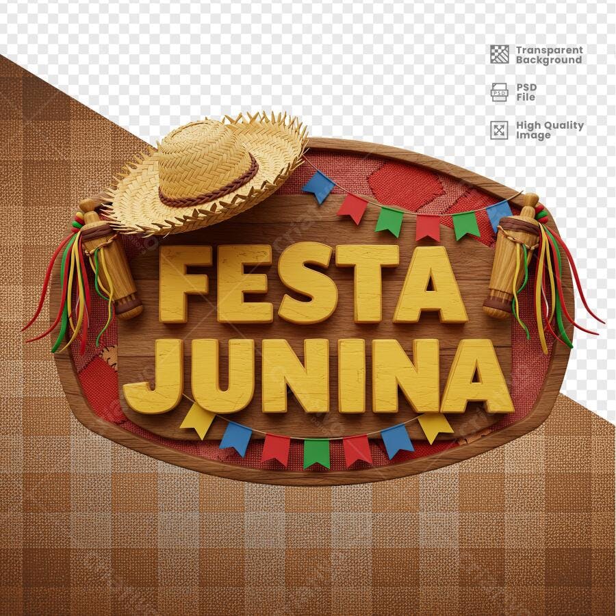 Banner Festa Junina PSD Editável