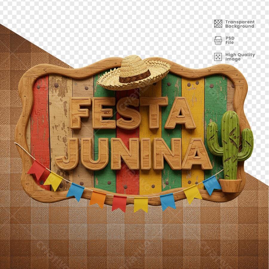 Banner Festa Junina PSD Editável