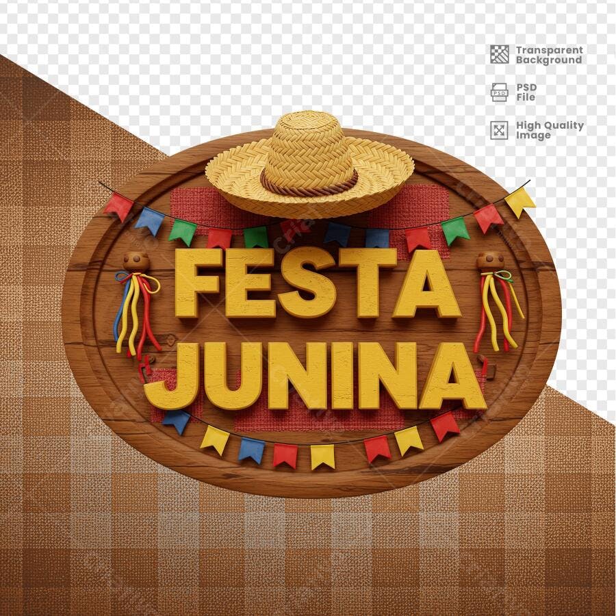 Banner Festa Junina PSD Editável