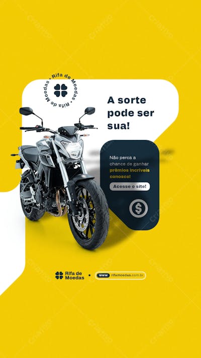 RIFA DE MOEDAS STORY 8