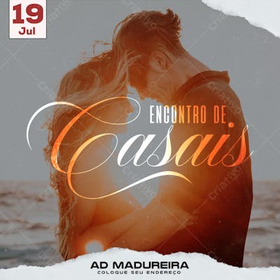 FLYER ENCONTRO DE CASAIS