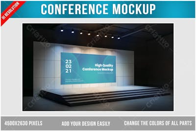 Sala de Conferência Mockup
