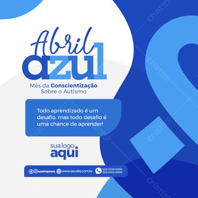 SOCIAL MEDIA DIA MUNDIAL DE CONSCIENTIZAÇÃO DO AUTISMO 02