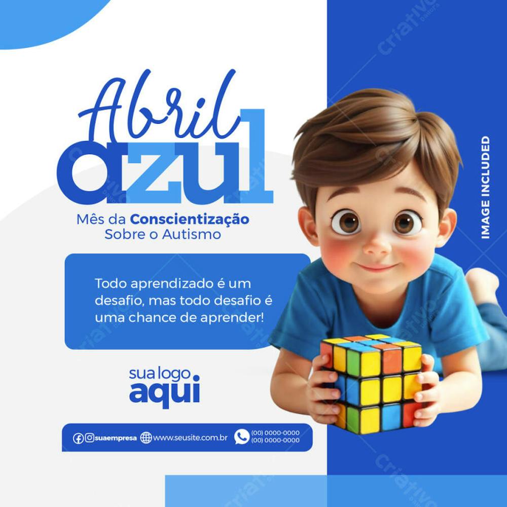 SOCIAL MEDIA DIA MUNDIAL DE CONSCIENTIZAÇÃO DO AUTISMO 03