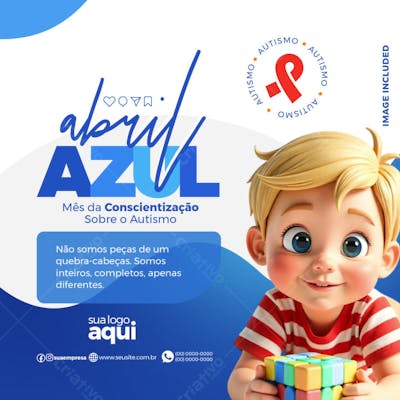 SOCIAL MEDIA DIA MUNDIAL DE CONSCIENTIZAÇÃO DO AUTISMO 05
