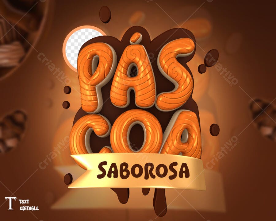 Banner Dia do Chocolate PSD Editável