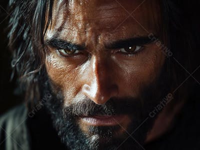 IMAGEM REALISTA DO ROSTO DE JESUS CRISTO PARA PÁSCOA E CORPUS CRISTI IMAGEM FULLHD PNG JPG (1)