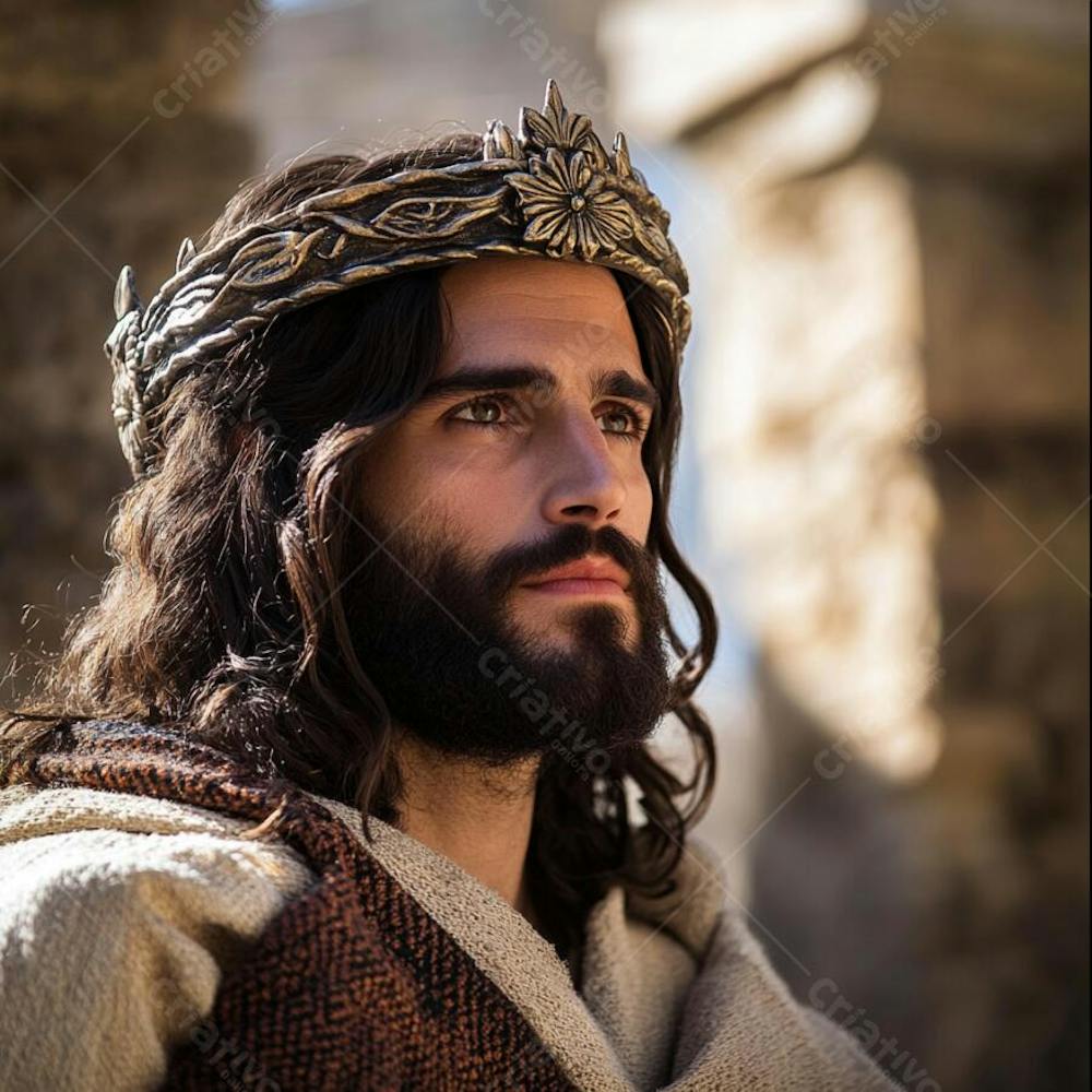 IMAGEM REALISTA DO ROSTO DE JESUS CRISTO PARA PÁSCOA E CORPUS CRISTI IMAGEM FULLHD PNG JPG (9)