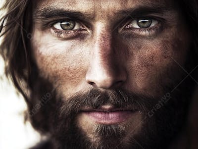 IMAGEM REALISTA DO ROSTO DE JESUS CRISTO PARA PÁSCOA E CORPUS CRISTI IMAGEM FULLHD PNG JPG (15)