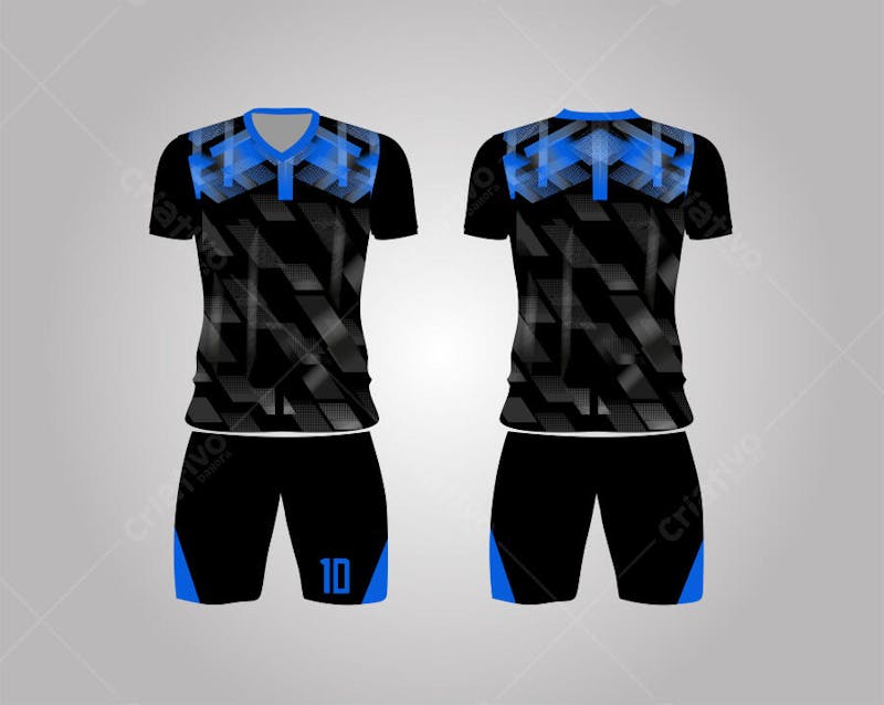 BLACK AND BLUE PRINT