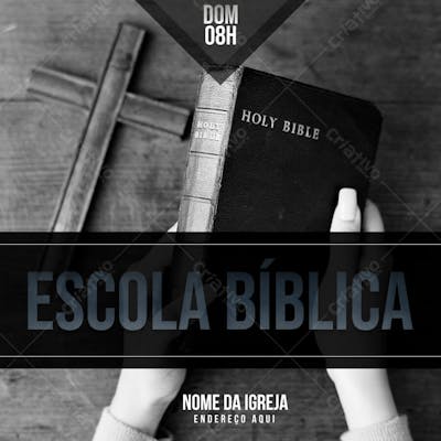 FLYER ESCOLA BIBLICA