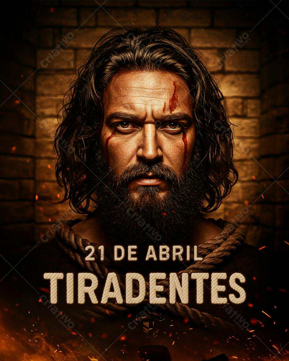 Tiradentes PSD EDITÁVEL