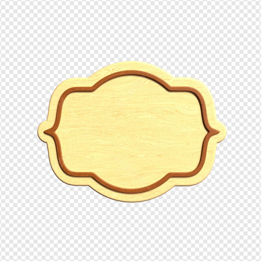 Placa de Madeira para Cardápio PSD Editável