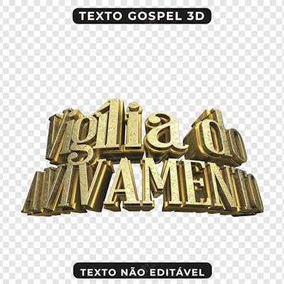 VIGILIA DO AVIVAMENTO 3D