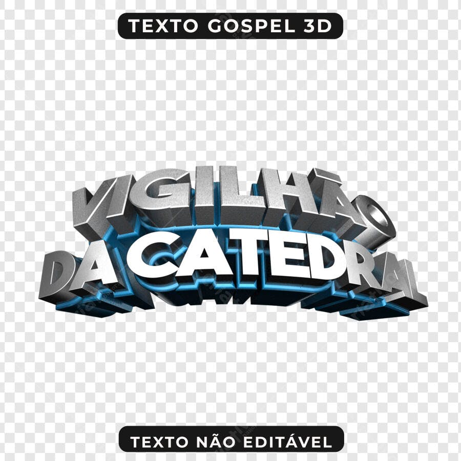 Banner Vigília da Catedral PNG com fundo transparente