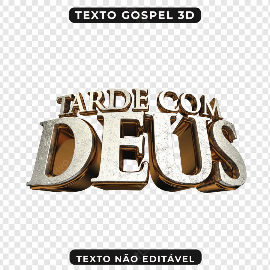Logo Tarde com Deus PNG com fundo transparente