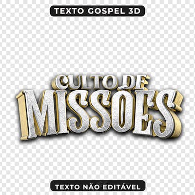 PSD FLYER CULTO DE MISSÕES 3D