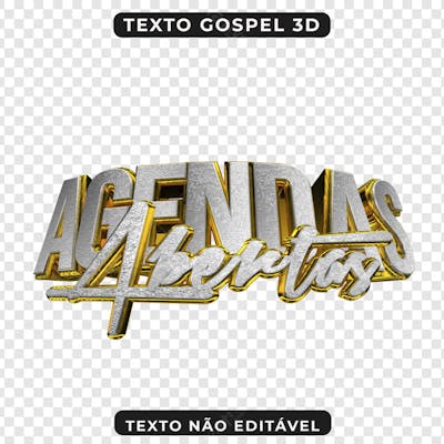 PSD AGENDAS ABERTAS 3D