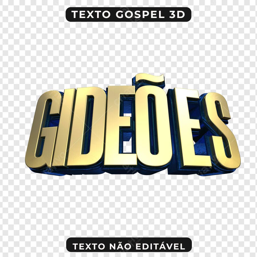 Logo Gospel Gedeões PNG com fundo transparente