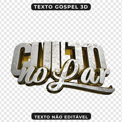 CULTO NO LAR 3D