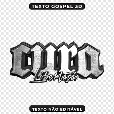 CURA E LIBERTAÇÃO 3D