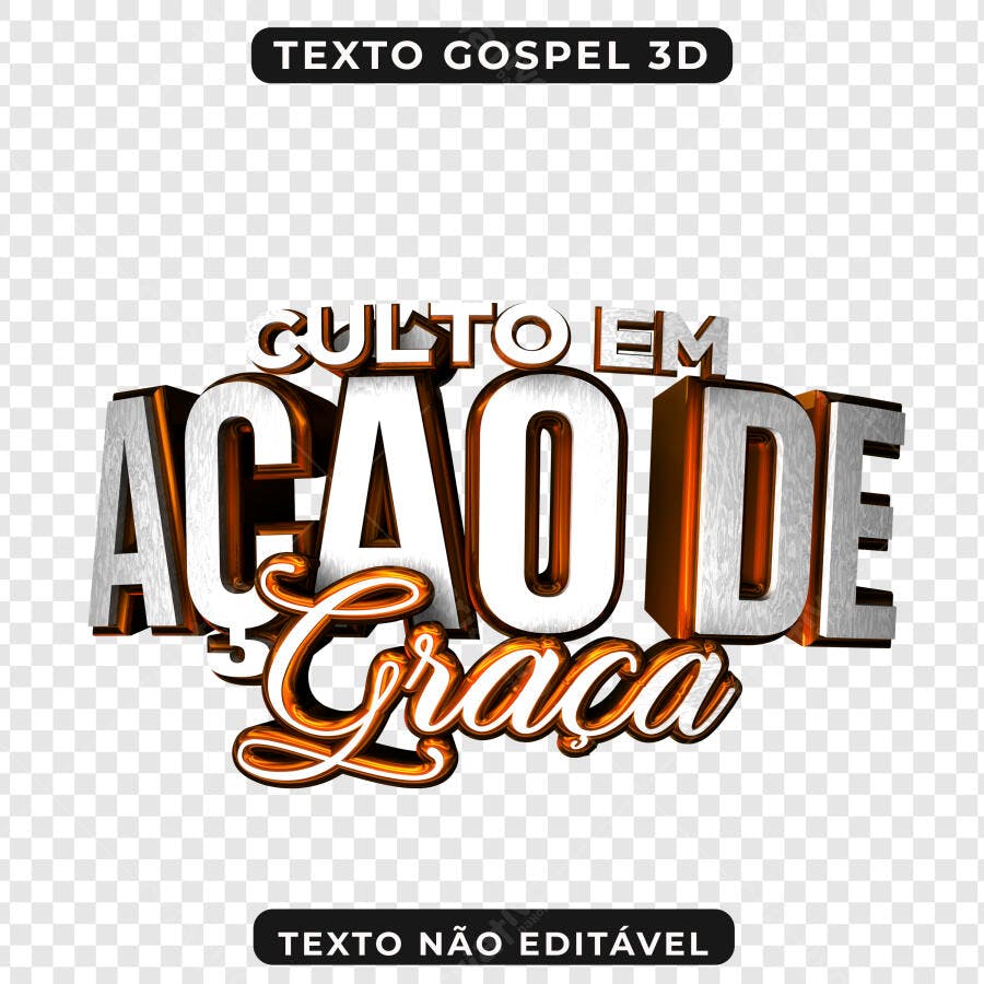 Banner Ação de Graças PNG com fundo transparente