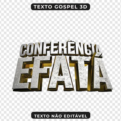 CONFERÊNCIA EFATA 3D