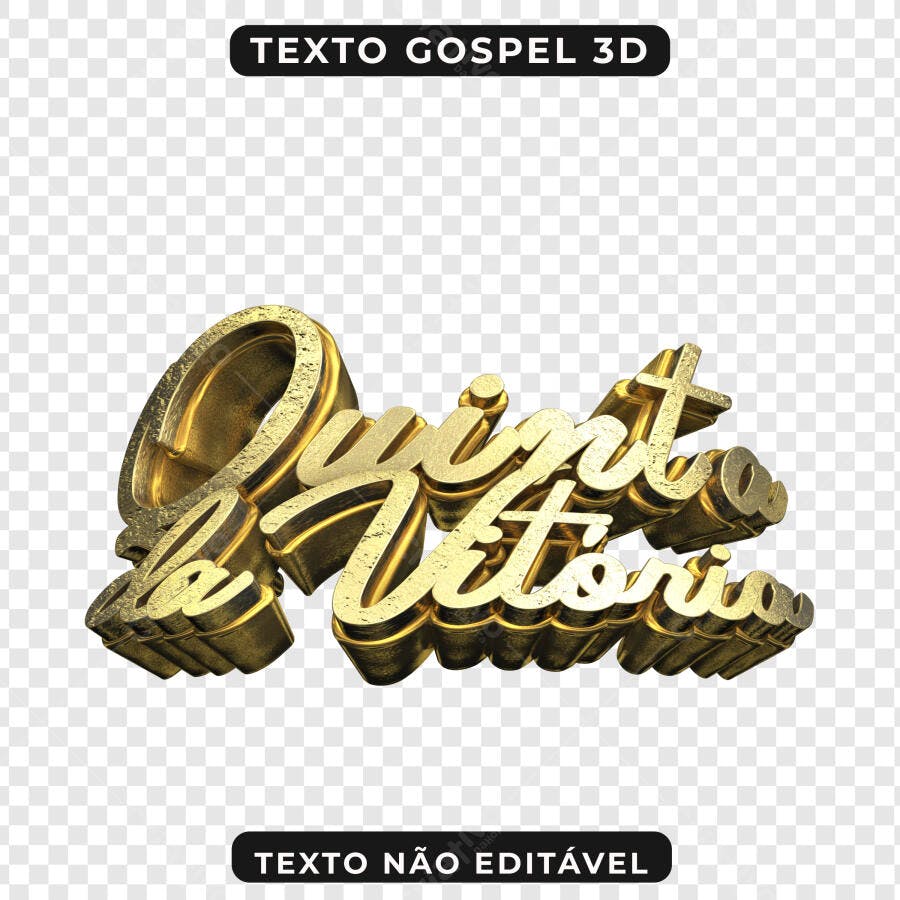 Logo Unção da Vitória PNG com fundo transparente