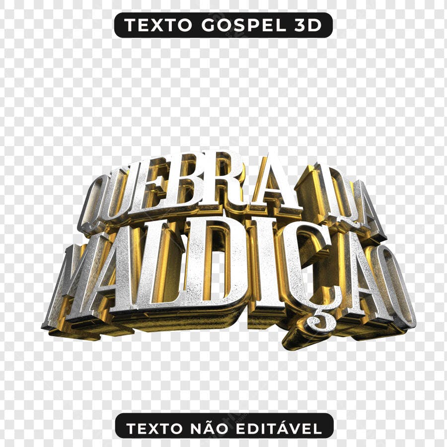 Banner Quebra a Maldição PNG com fundo transparente