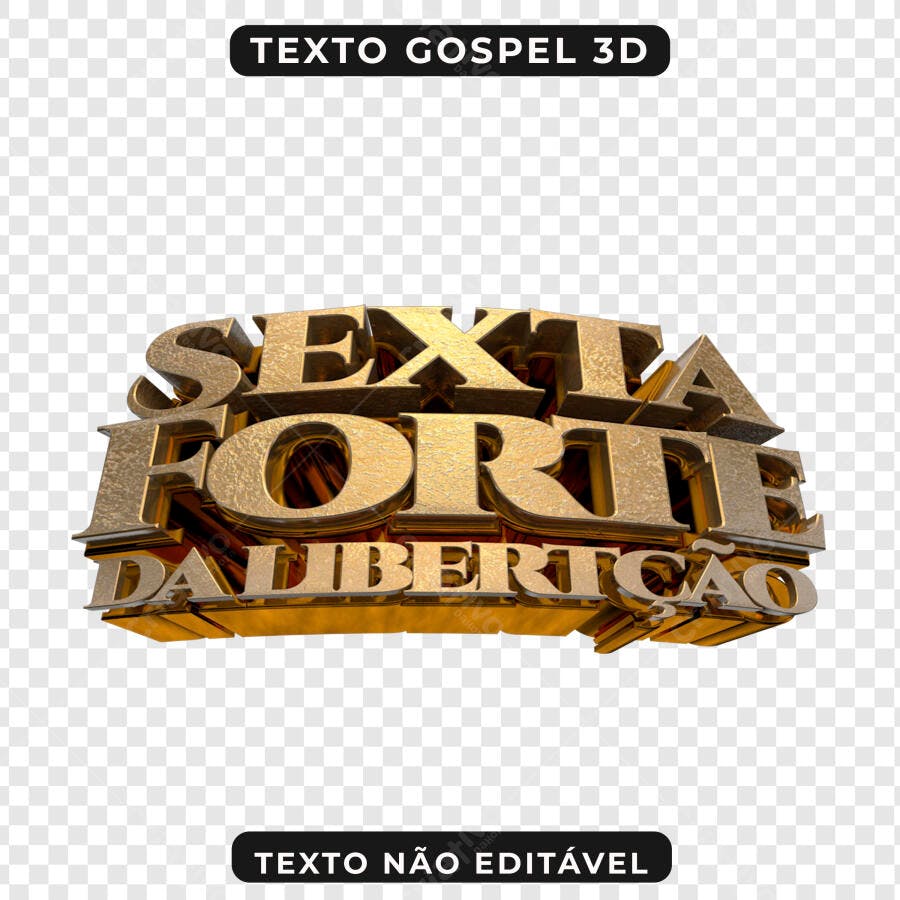 Logo Sexta Forte da Libertação PNG com fundo transparente