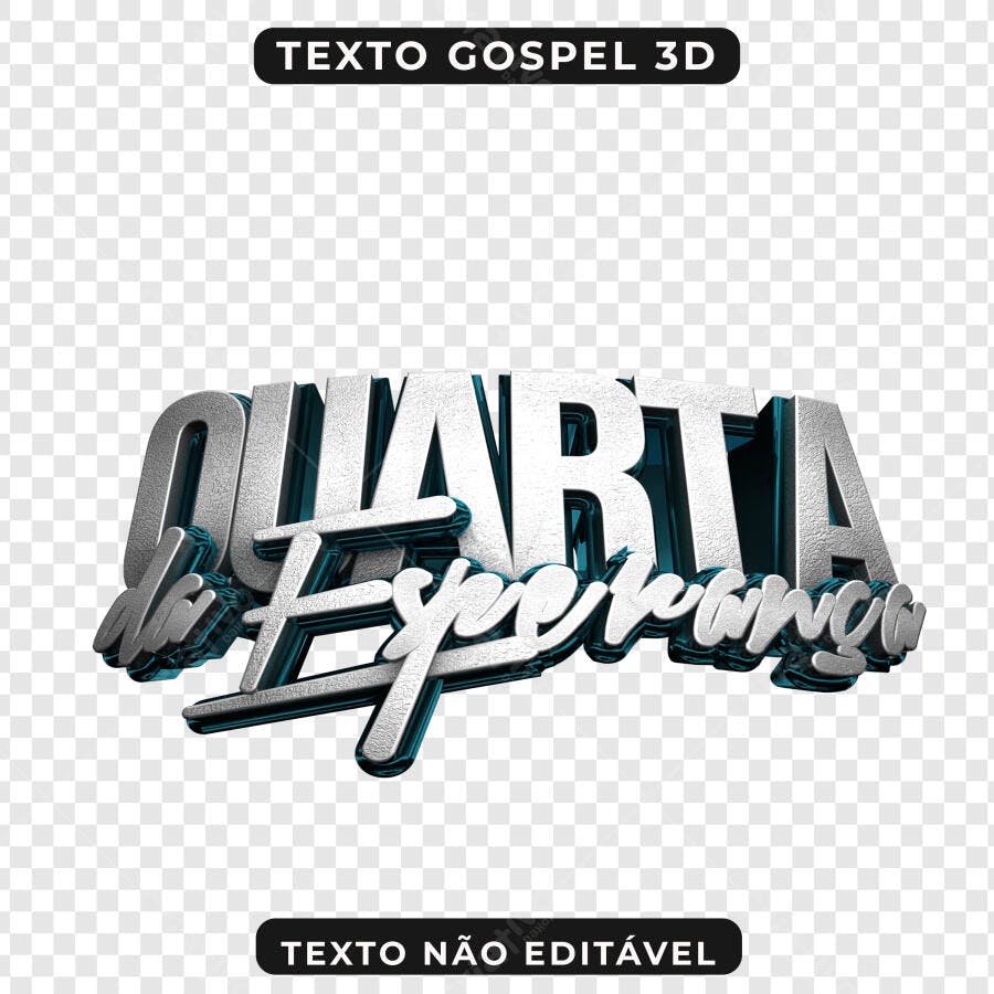 Banner para Culto Quarta da Experiência PNG com fundo transparente