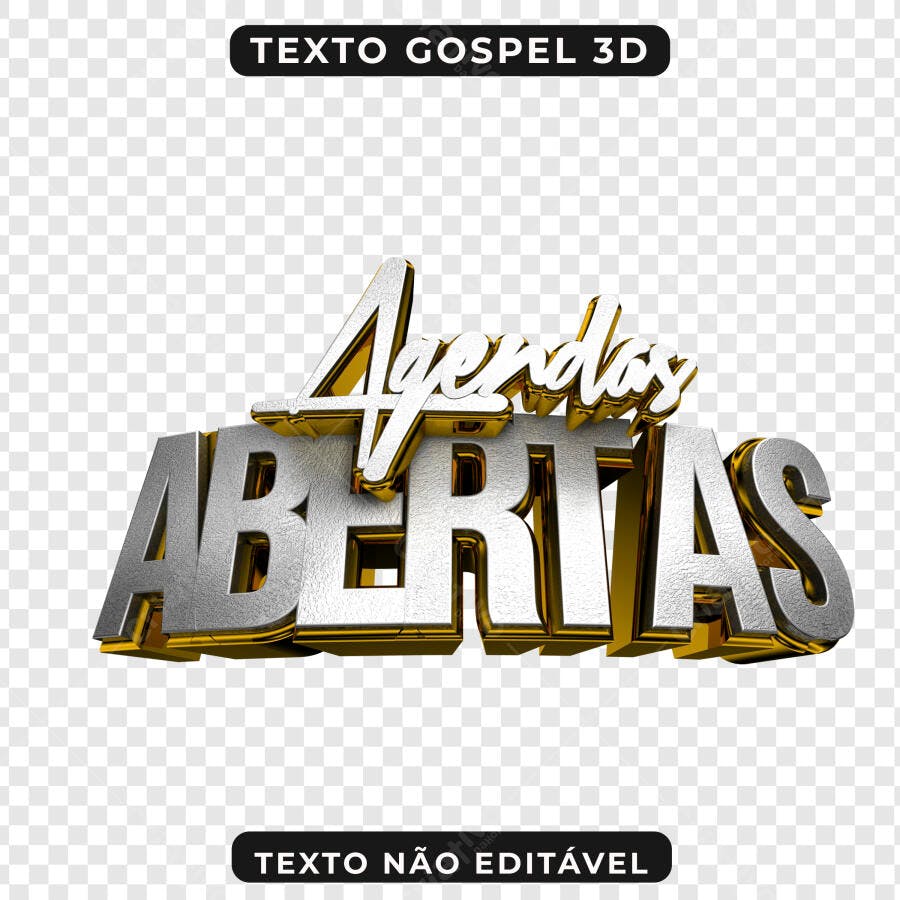 Banner Abertas Agendas PNG com fundo transparente