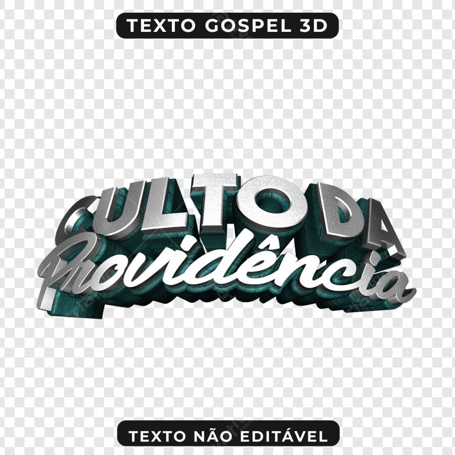 Banner para Culto da Providência PNG com fundo transparente