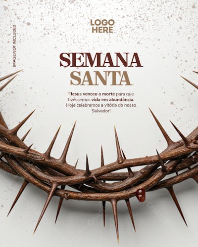semana santa jesus venceu a morte