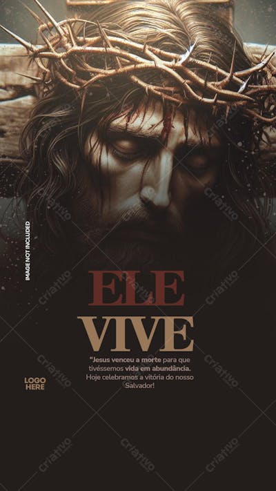semana santa ele vive ressucitou