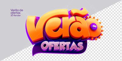 VERÃO DE OFERTAS LARANJA AZUL SOL