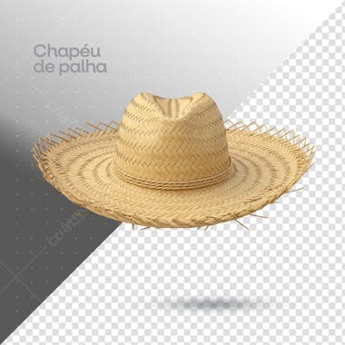 CHAPEU DE PALHA 