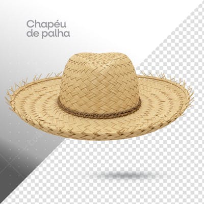 CHAPEU DE PALHA 