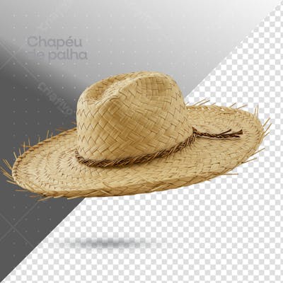 CHAPEU DE PALHA 