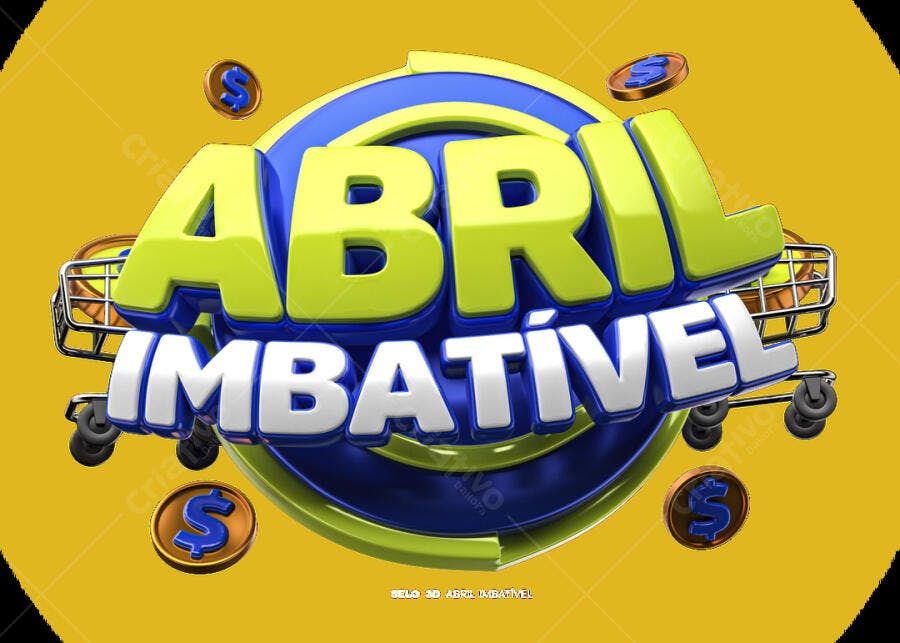 Banner Abril Imbatível PSD Editável