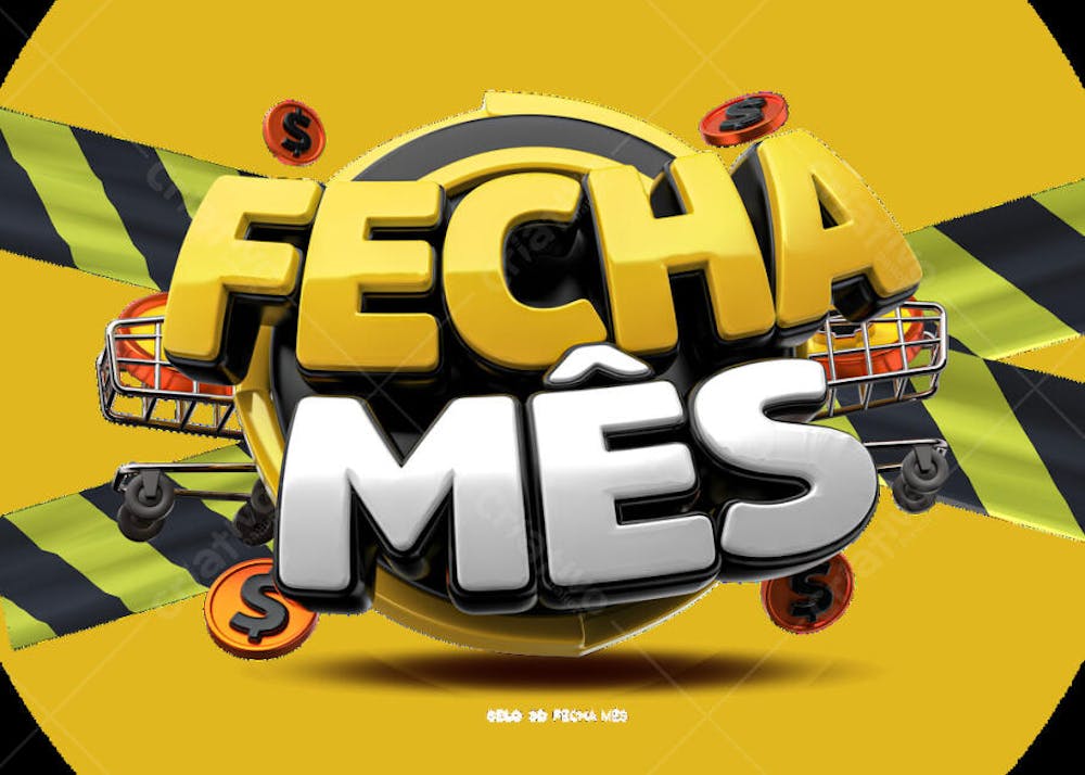 FECHA MES SELO 3D 