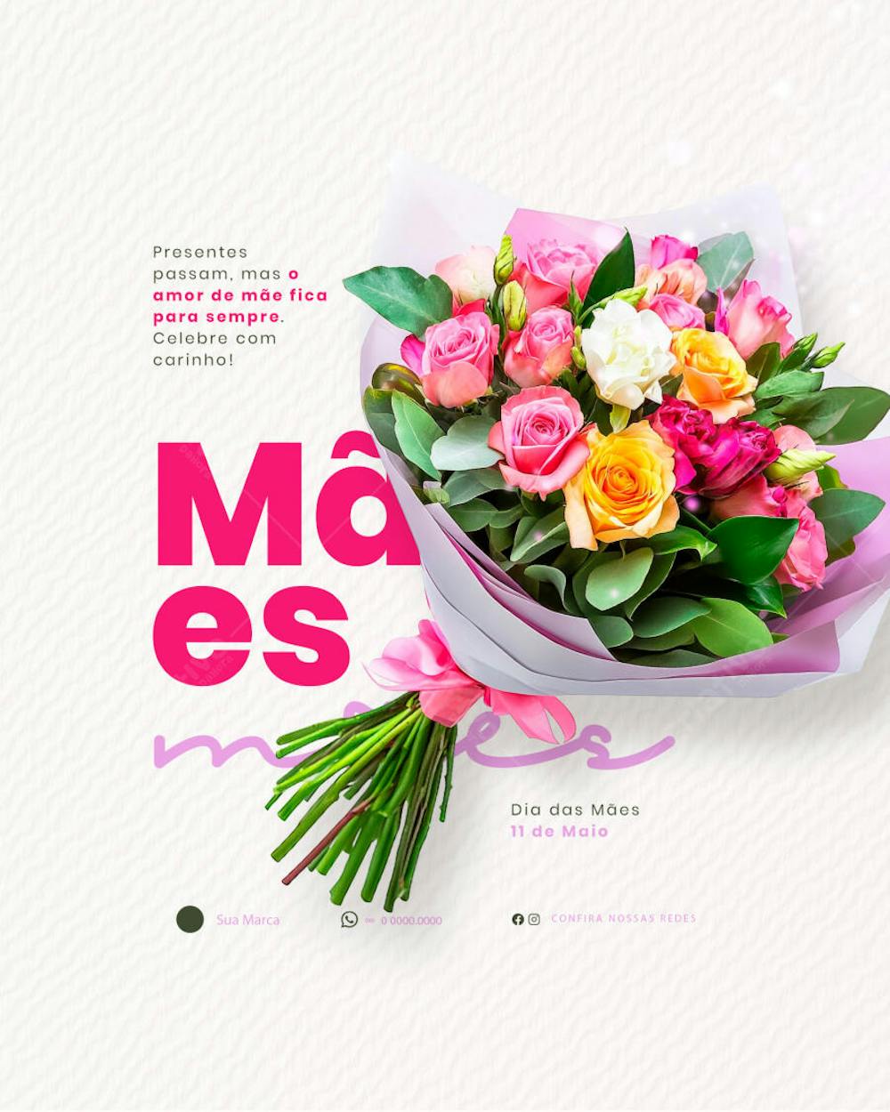 Dia das Mães Parabéns pelo seu dia Mãe social media feed (7)