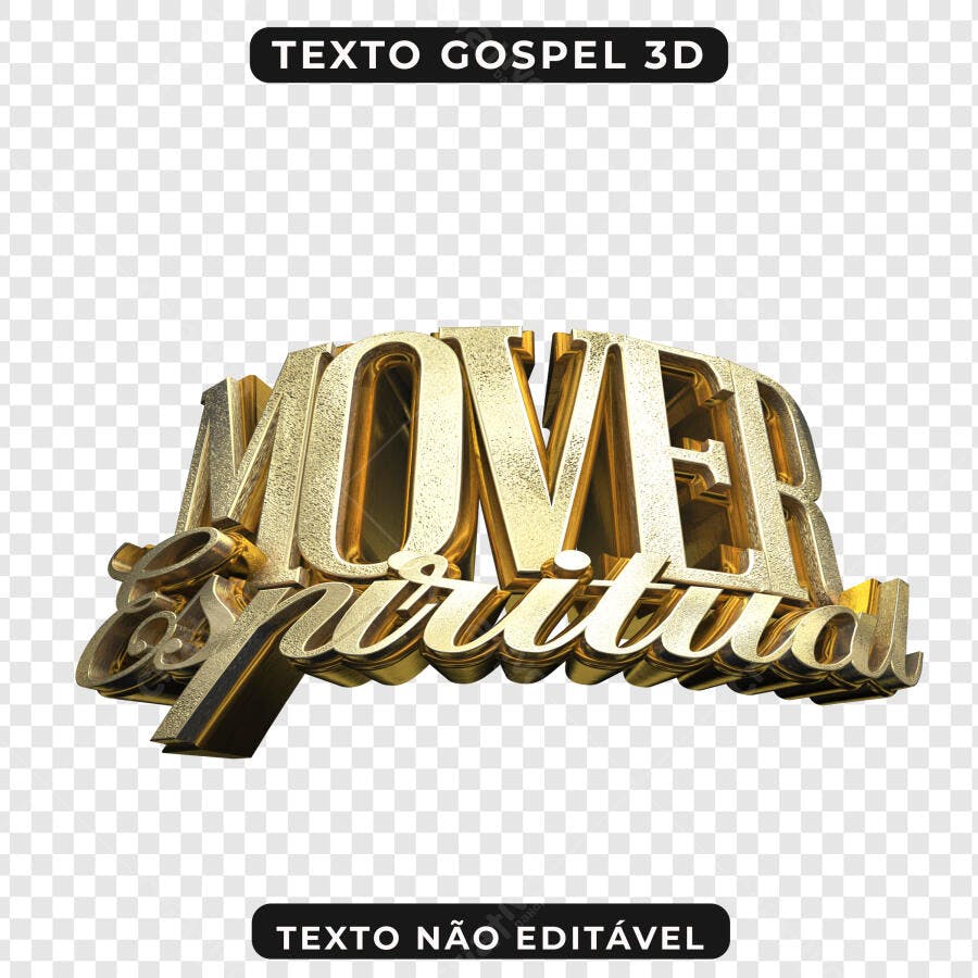 Logo Gospel Mover Espiritual PNG com fundo transparente