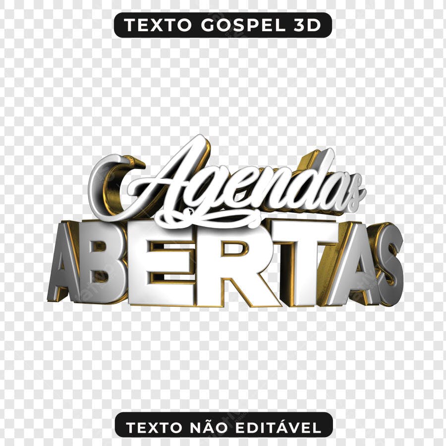Banner Agenda Abertas PNG com fundo transparente