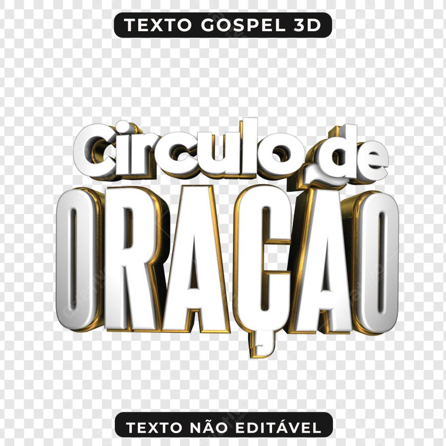 Logo Círculo de Oração PNG com fundo transparente