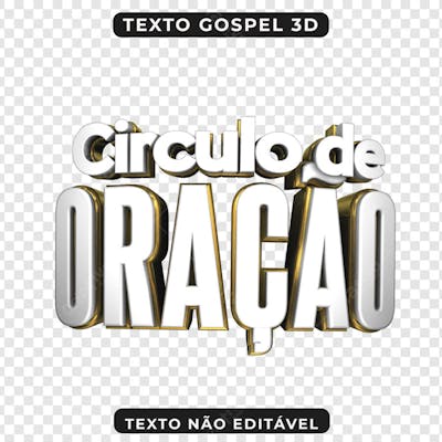CIRCULO DE ORAÇÃO 3D