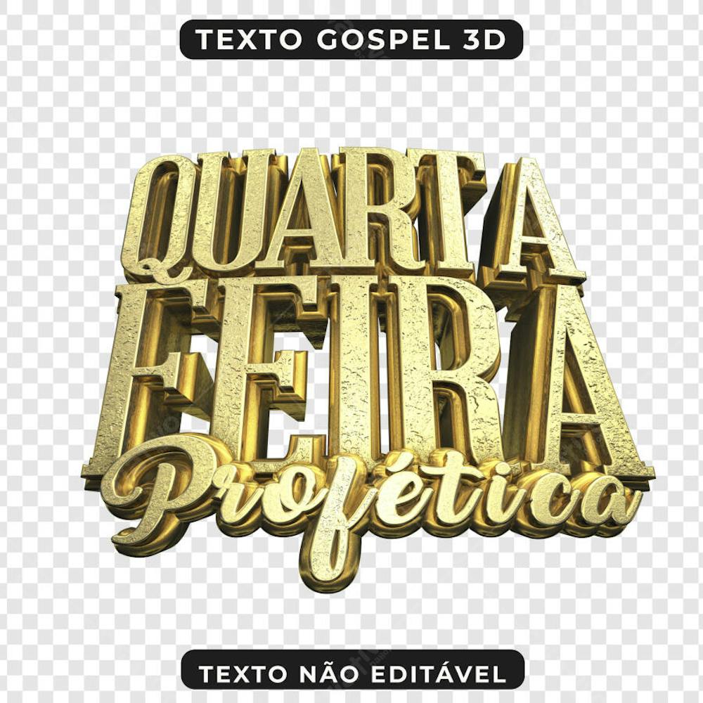 QUARTA-FEIRA PROFÉTICA 3D