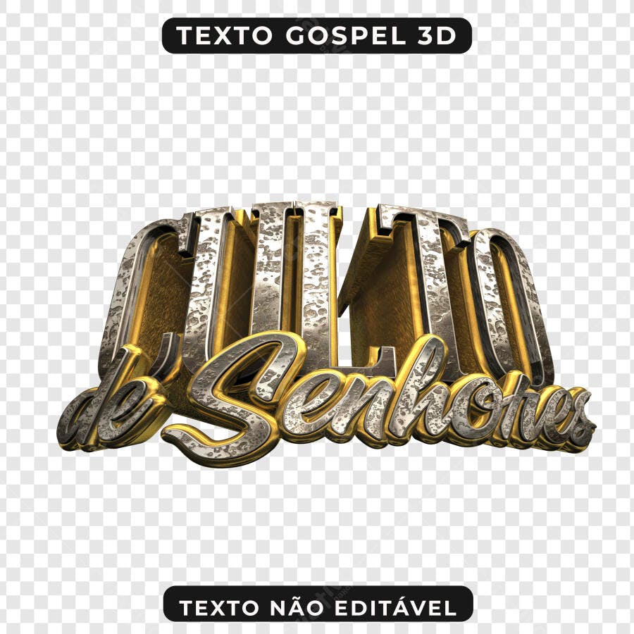 Banner culto gospel PNG com fundo transparente